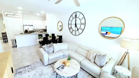 Leather Sofa Features a Full Size Sleeper to Accommodate Extra Guests