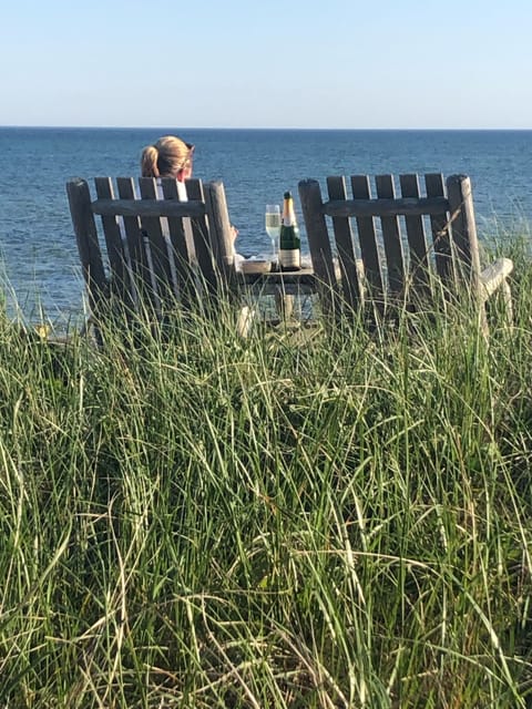 Seating on association private beach - across the street.