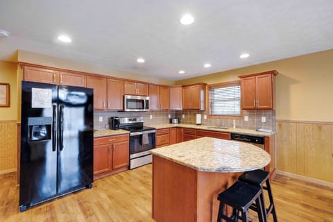 Fully stocked kitchen