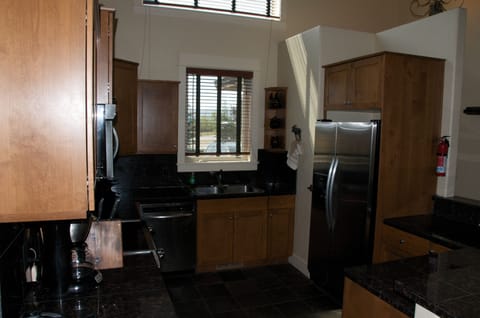 View into the kitchen