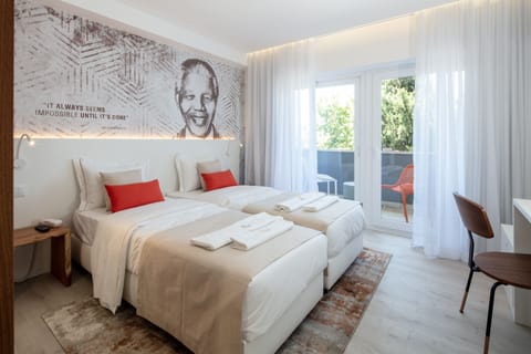 Twin Room, Balcony | In-room safe, desk, soundproofing, iron/ironing board