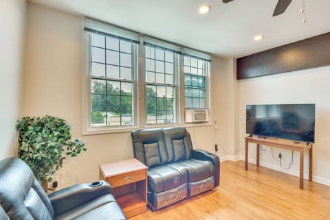 Sawyer Vacation Rental | 1BR | 1BA | Stairs to Enter | 900 Sq Ft
