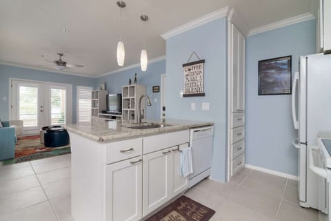 Fully-stocked kitchen includes all you'll need during your stay