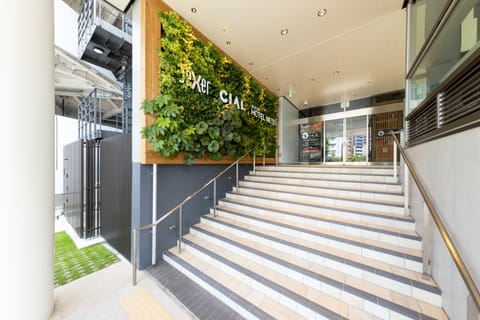 Interior entrance