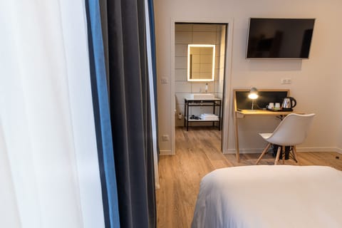 Superior Double Room | Premium bedding, desk, laptop workspace, blackout drapes