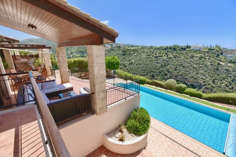 Villa, 4 Bedrooms, Private Pool | Balcony view