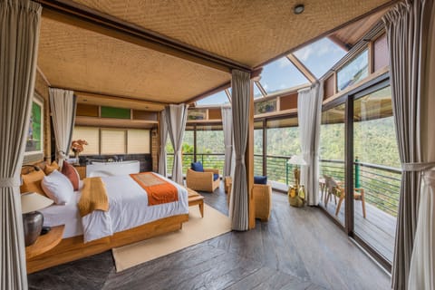 Luxury Villa, 1 Bedroom, Non Smoking, Hill View | 1 bedroom, minibar, in-room safe, desk