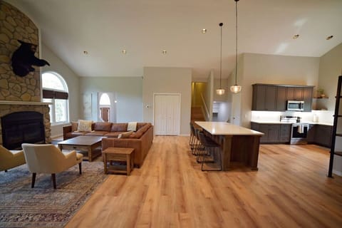 Main level living room area.