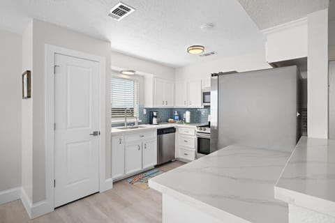 A kitchen perfect for preparing meals for the family!