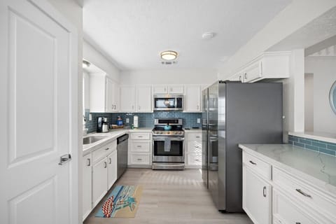 Whip up delicious meals in this charming kitchen