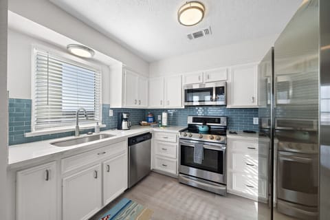 Another angle of the kitchen