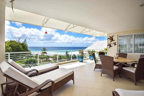 Stunning ocean views from your private patio