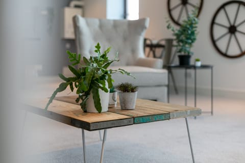 Classic Apartment, 2 Bedrooms, Non Smoking | Living area | 22-inch Smart TV with satellite channels, TV, Netflix