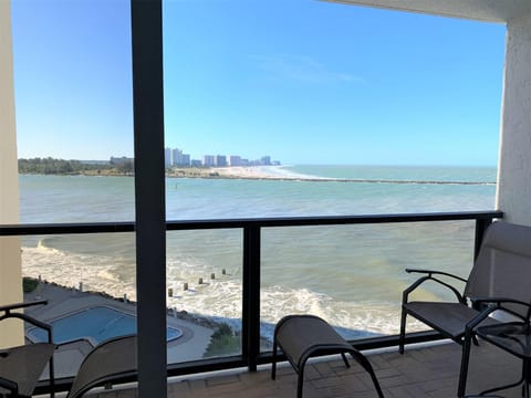 440 West 804 N Private balcony perfect for a morning coffee over sparkling Gulf of Mexico waters
