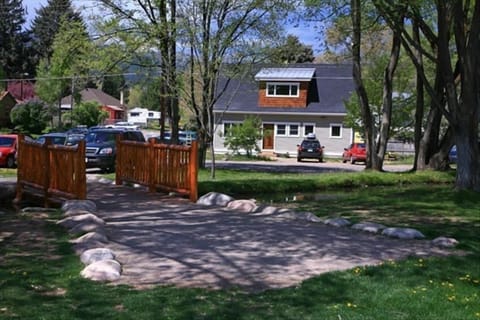 Looking at the home from Sopris Park - a large, beautiful space to enjoy!