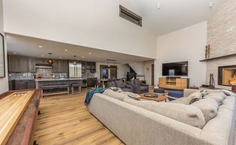 Open Concept Living and Dining Room
