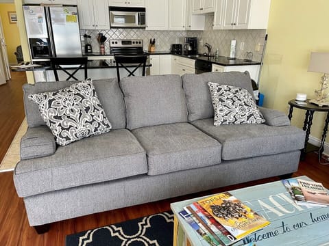 Living Room into Kitchen