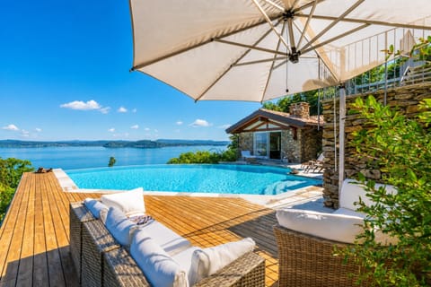 Family Villa, 3 Bedrooms, Fireplace, Mountainside (Paradis Relais Private Hilltop Villa,) | Pool | Outdoor pool