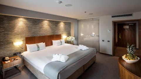Suite, 1 Bedroom | Minibar, in-room safe, desk, laptop workspace