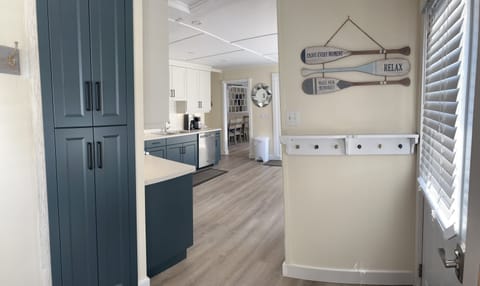 Pantry at front entrance