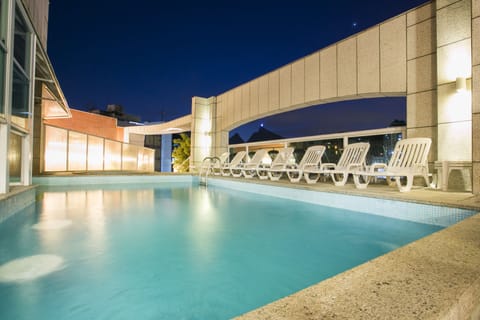 2 outdoor pools, pool umbrellas, sun loungers