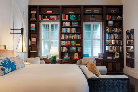 Books & Books King Suite | Premium bedding, in-room safe, individually decorated