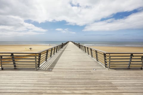 Beach nearby, white sand