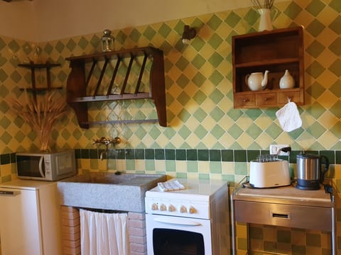 Apartment, 1 Bedroom (Camino Capanni) | Private kitchenette | Microwave, oven, stovetop, electric kettle
