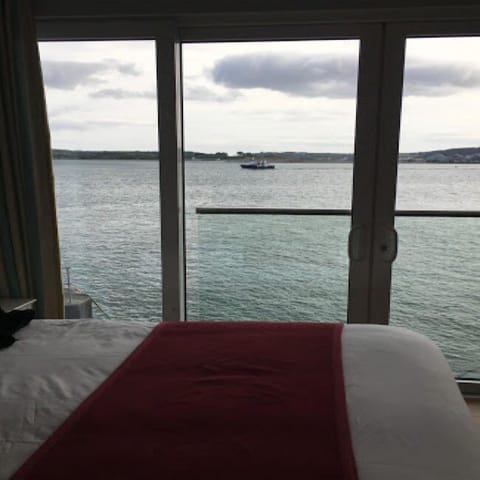 Desk, blackout drapes, iron/ironing board (on request), WiFi (free)