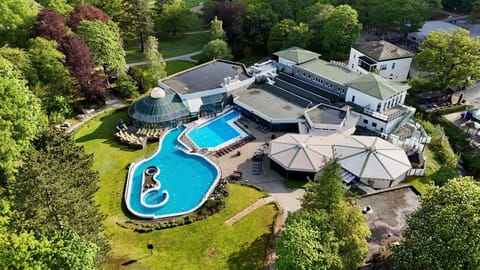 Indoor pool, 2 outdoor pools, open 9:00 AM to 8:00 PM, sun loungers