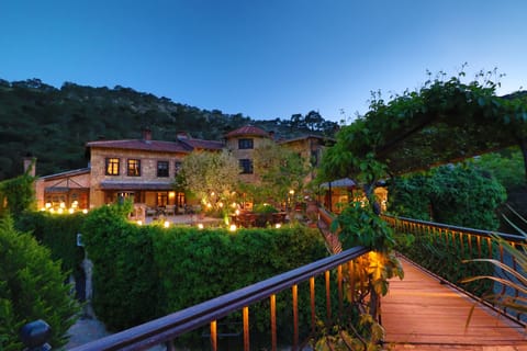 Front of property - evening/night