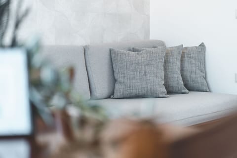 Deluxe Suite, 2 Bedrooms, Private Pool | Living area | 22-inch flat-screen TV with digital channels, TV