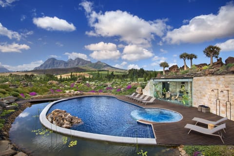 Fynbos Cottage one bedroom | Outdoor pool | Outdoor pool, sun loungers