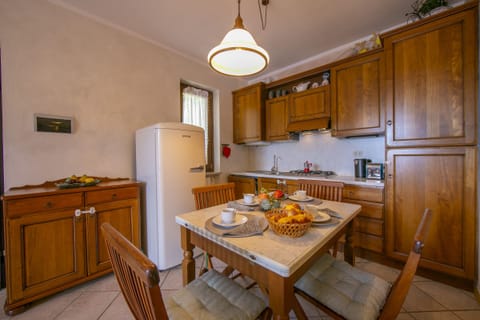 Kitchen and dining area