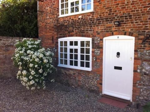 Front door. 8 Carpenters Cottages, Holt