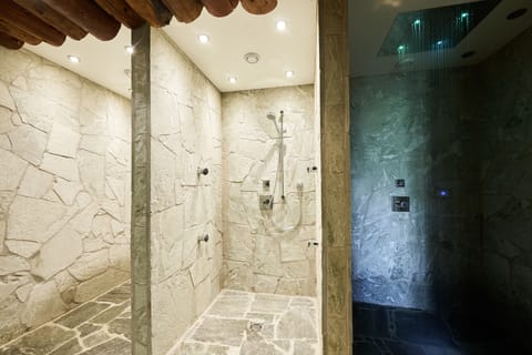 Sauna, hot tub, steam room