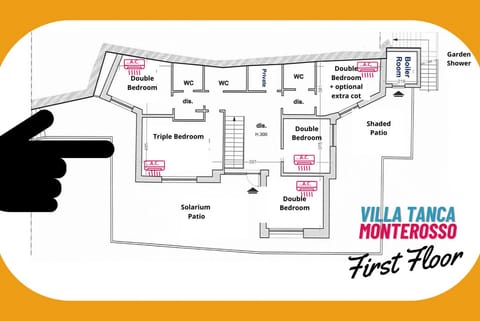 Villa Tanca with Terrace and Views Villa in Monterosso al Mare