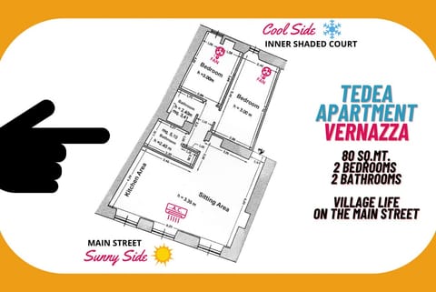 Tedea Apartment with Ac Apartment in Vernazza