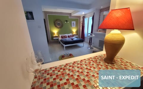 Superior Studio with Balcony (St Expedit) | Premium bedding, in-room safe, individually decorated