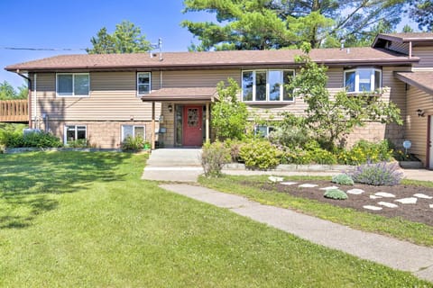 Eagle River Vacation Rental | 3BR | 1.5BA | Sq Ft | Stairs to Access