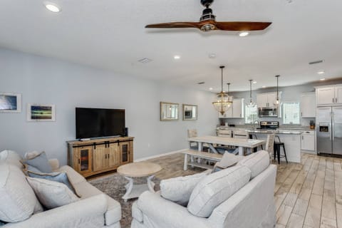 Relax with the family and watch a movie