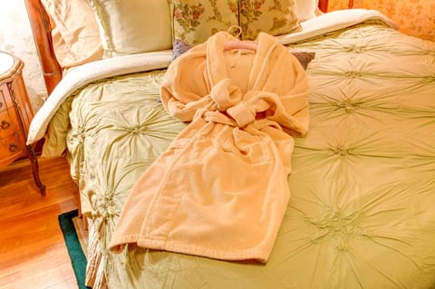 Emerald Room | Individually decorated, individually furnished, iron/ironing board