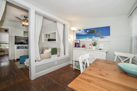 Just inside your SeaSpray rental