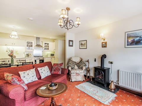 Living area | Yewdale Crags Apartment, Coniston