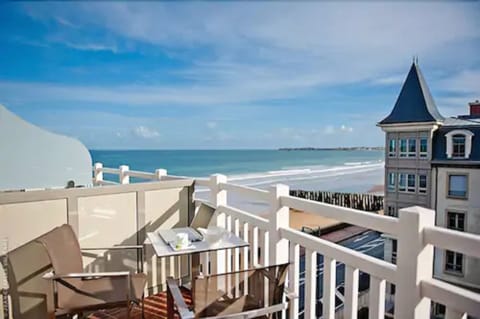 Double or Twin Room, Partial Sea View | Beach/ocean view