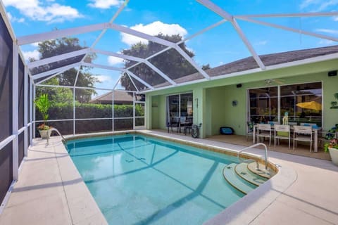Pristine heated pool