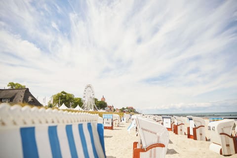 On the beach
