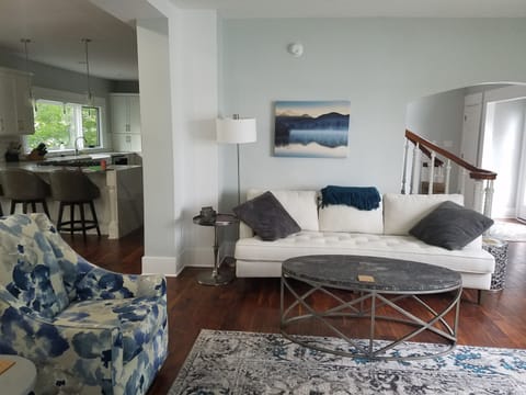 Great Room open to kitchen and dining area