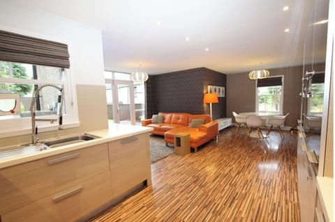 Open plan Kitchen/Family/Dining on ground floor leading out to the rear patio.