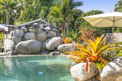 Outdoor pool, open 8:00 AM to 8:00 PM, sun loungers
